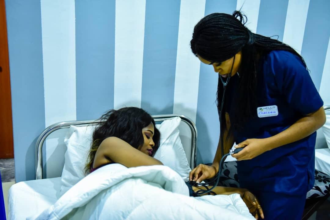 An inpatient care area under continuous nursing observation